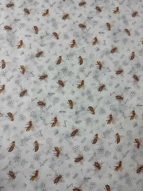 Honey Bee - Bees White
