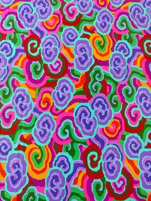 Kaffe Fassett- Cloud Scrolls - Deep