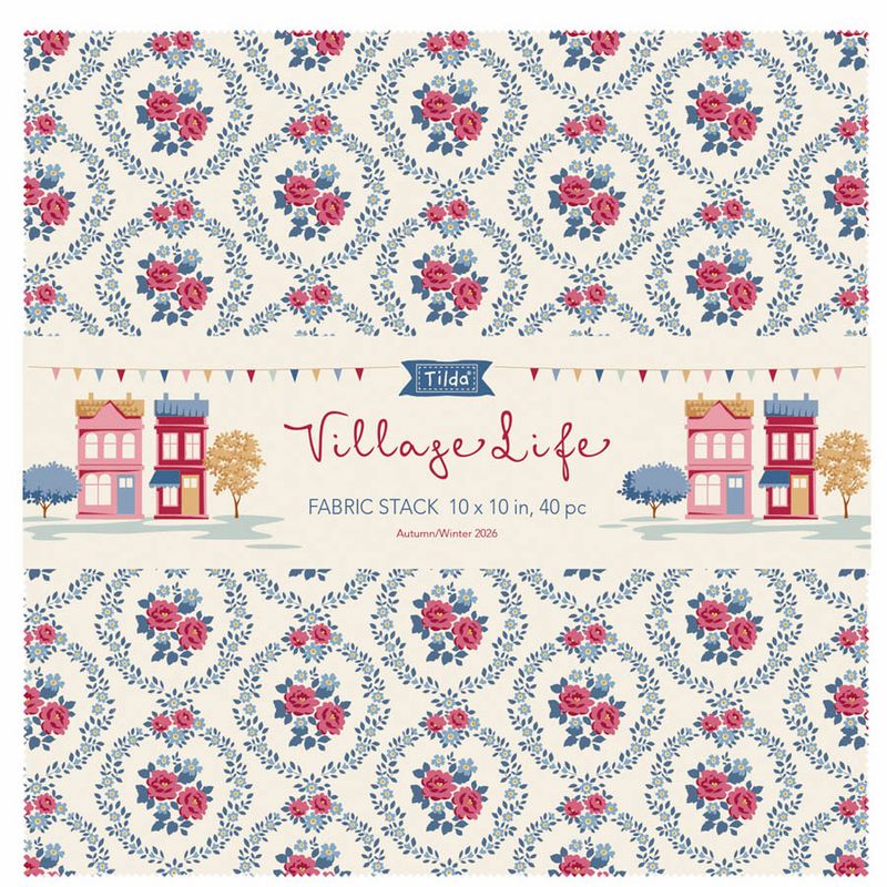 Tilda - Village Life - Stack 10”