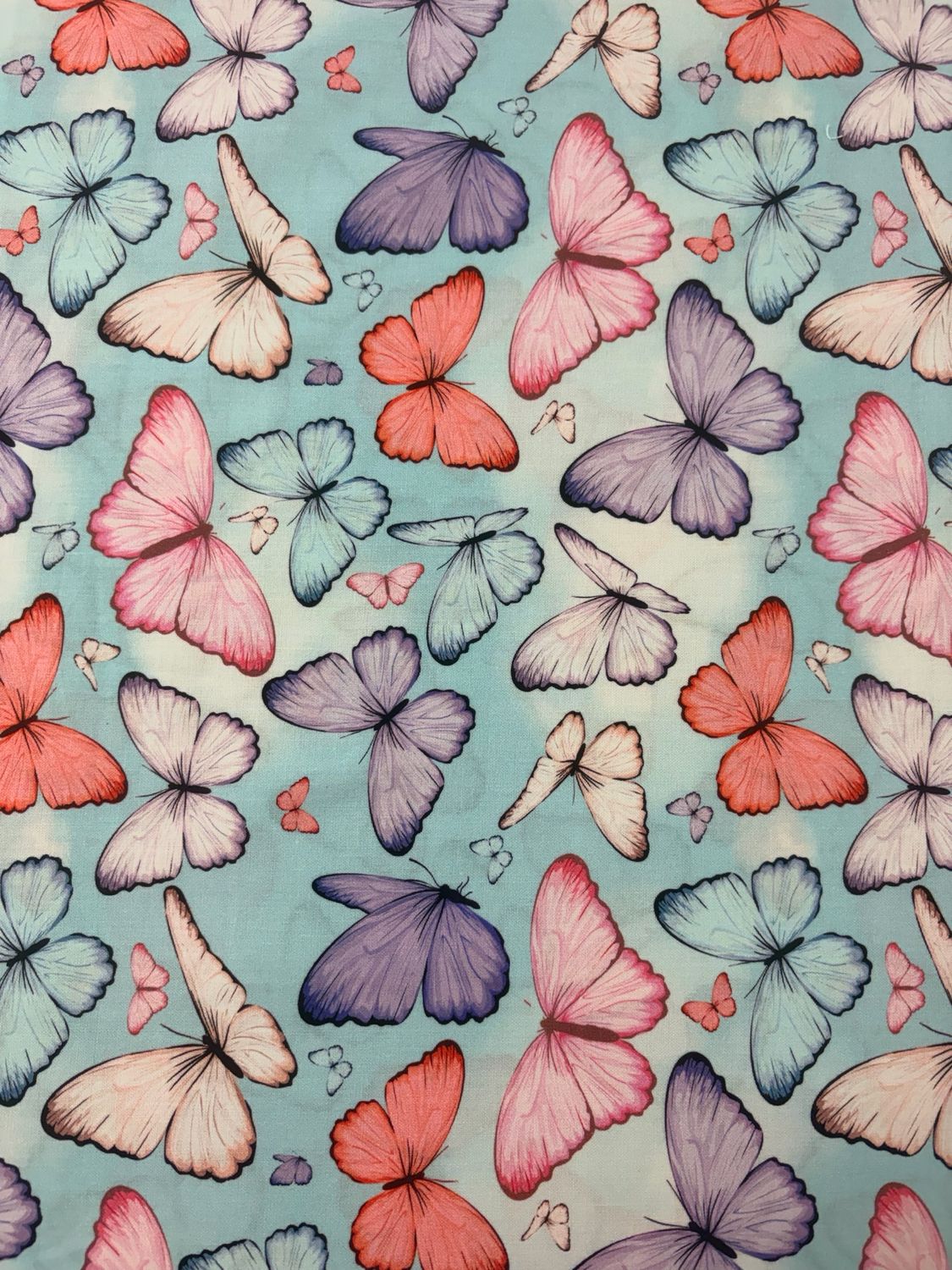 Rainbow Unicorns - Butterflies Sky