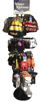 Winter Hat and Glove Display