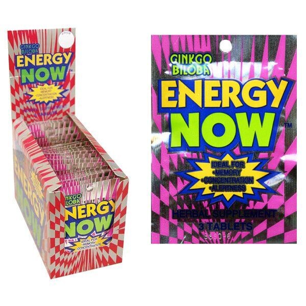 Ginkgo Biloba Energy Now - 24 per box