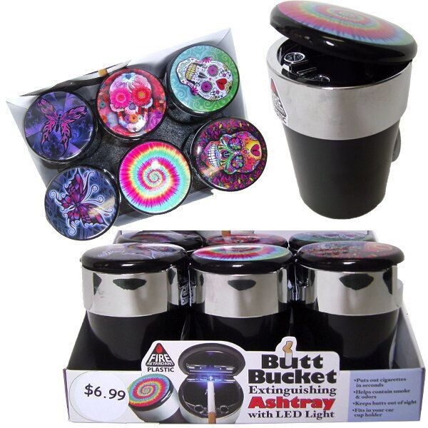 Butt Bucket Ashtray 12 piece pack