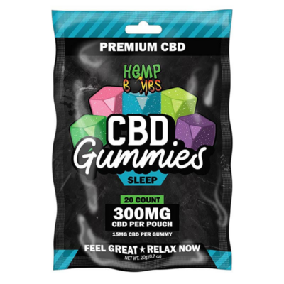 20 Count CBD Sleep Gummies 300 mg