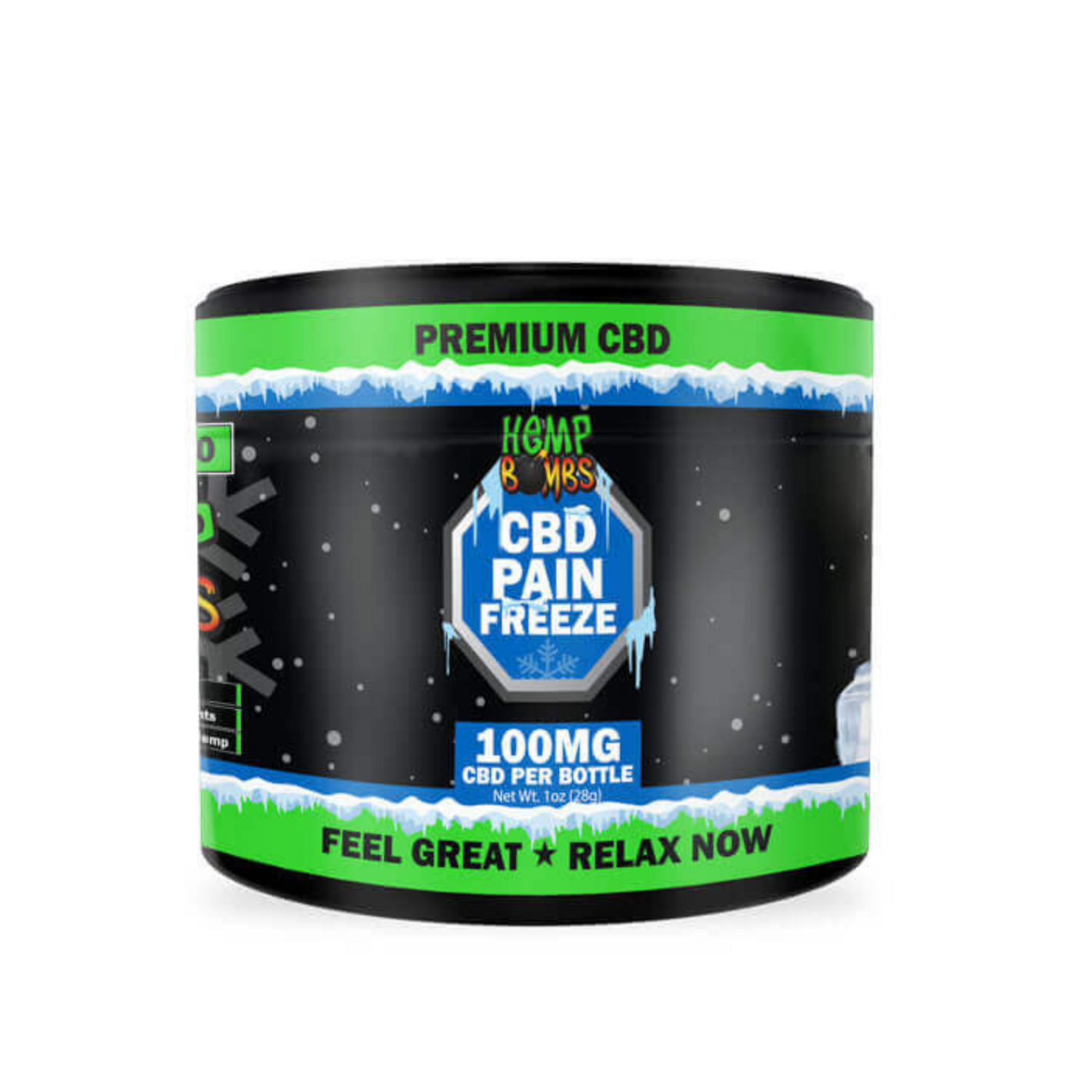 1 oz CBD Pain Freeze Gel 100 mg
