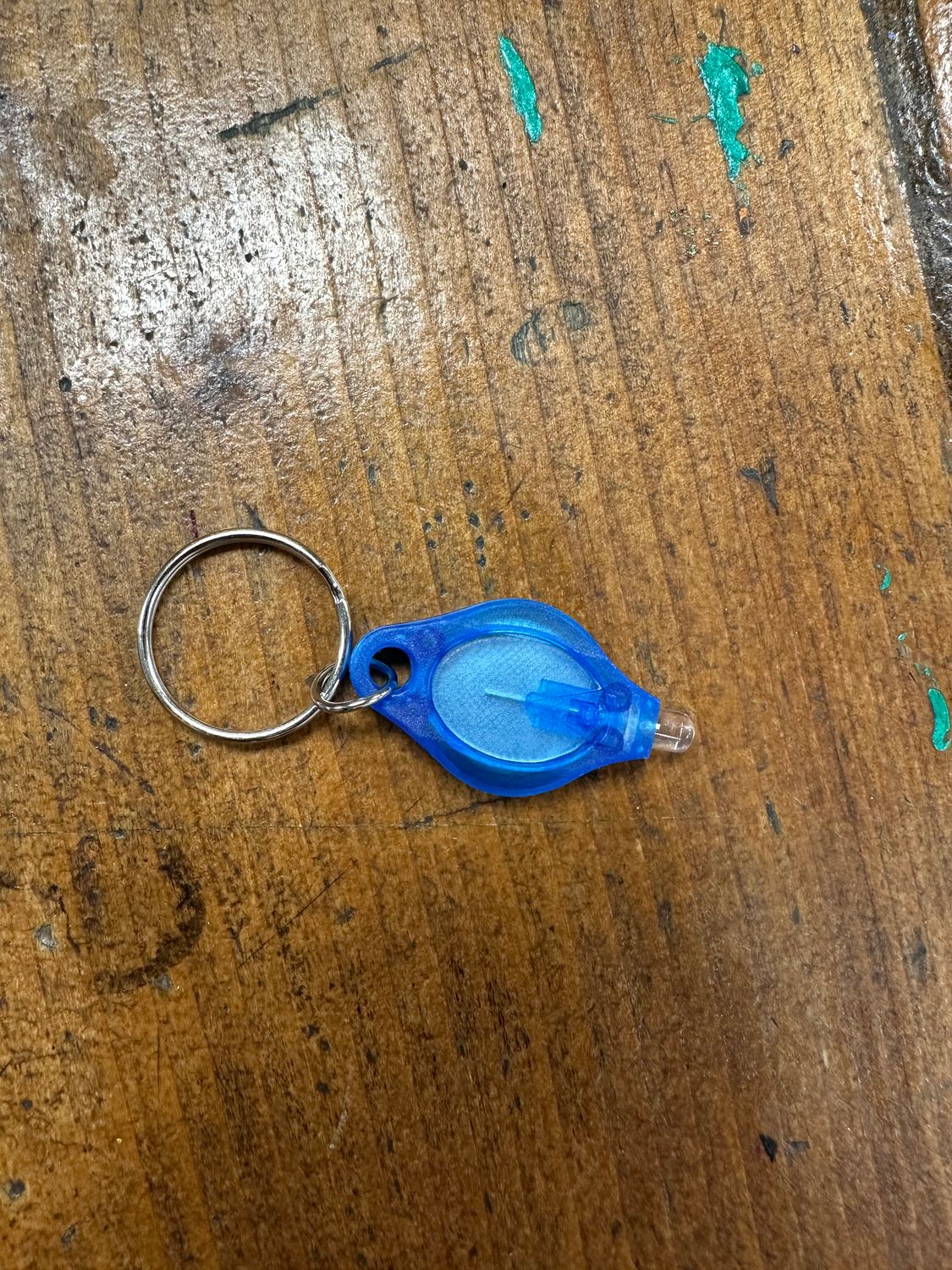Blue LED Keychain Light