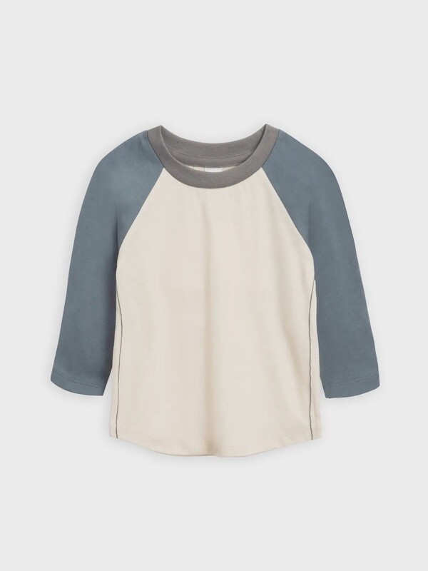 Organic Baby and Kids Louie Baseball Tee