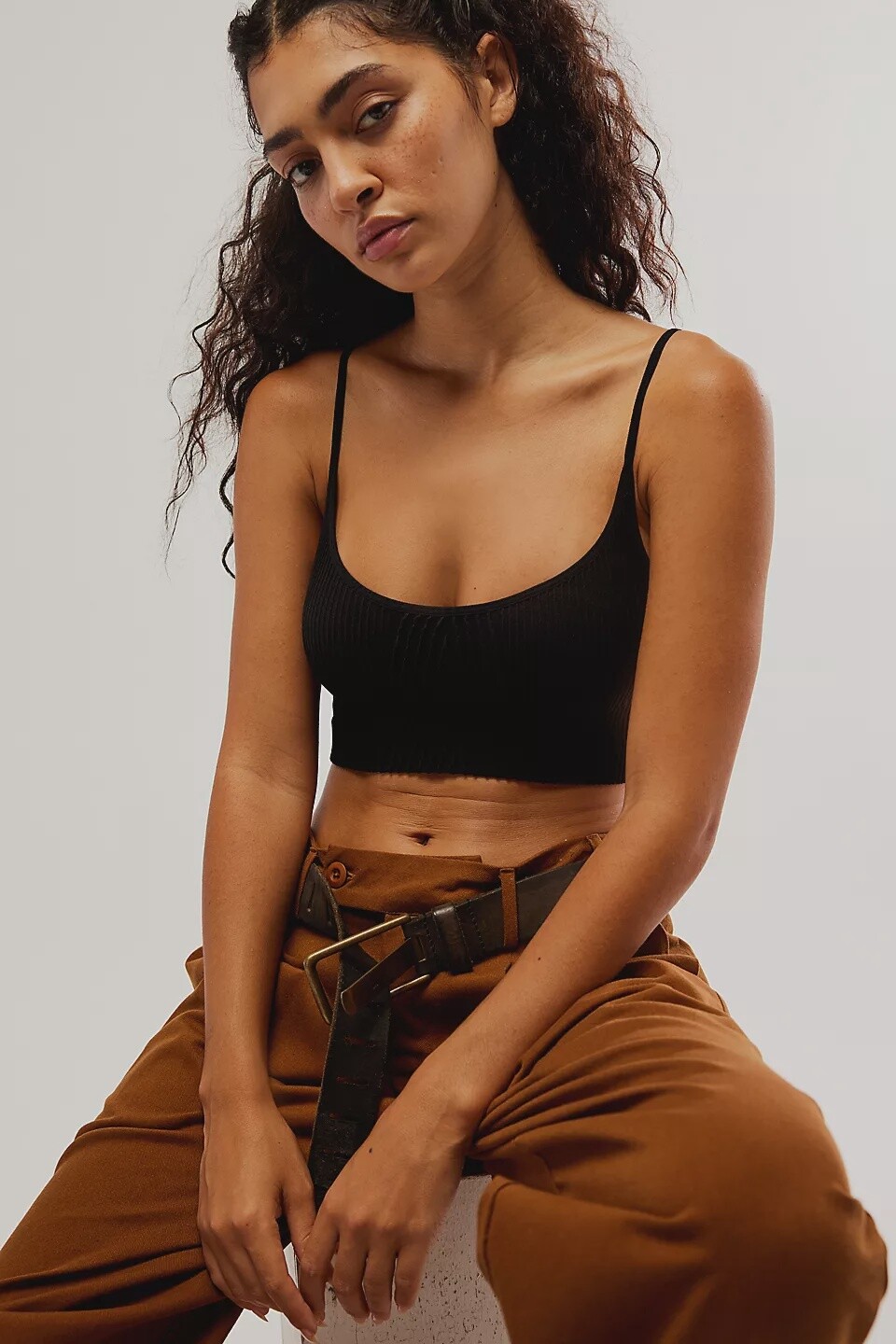 Kickback Seamless Bra, Color: Black, Size: XS/S