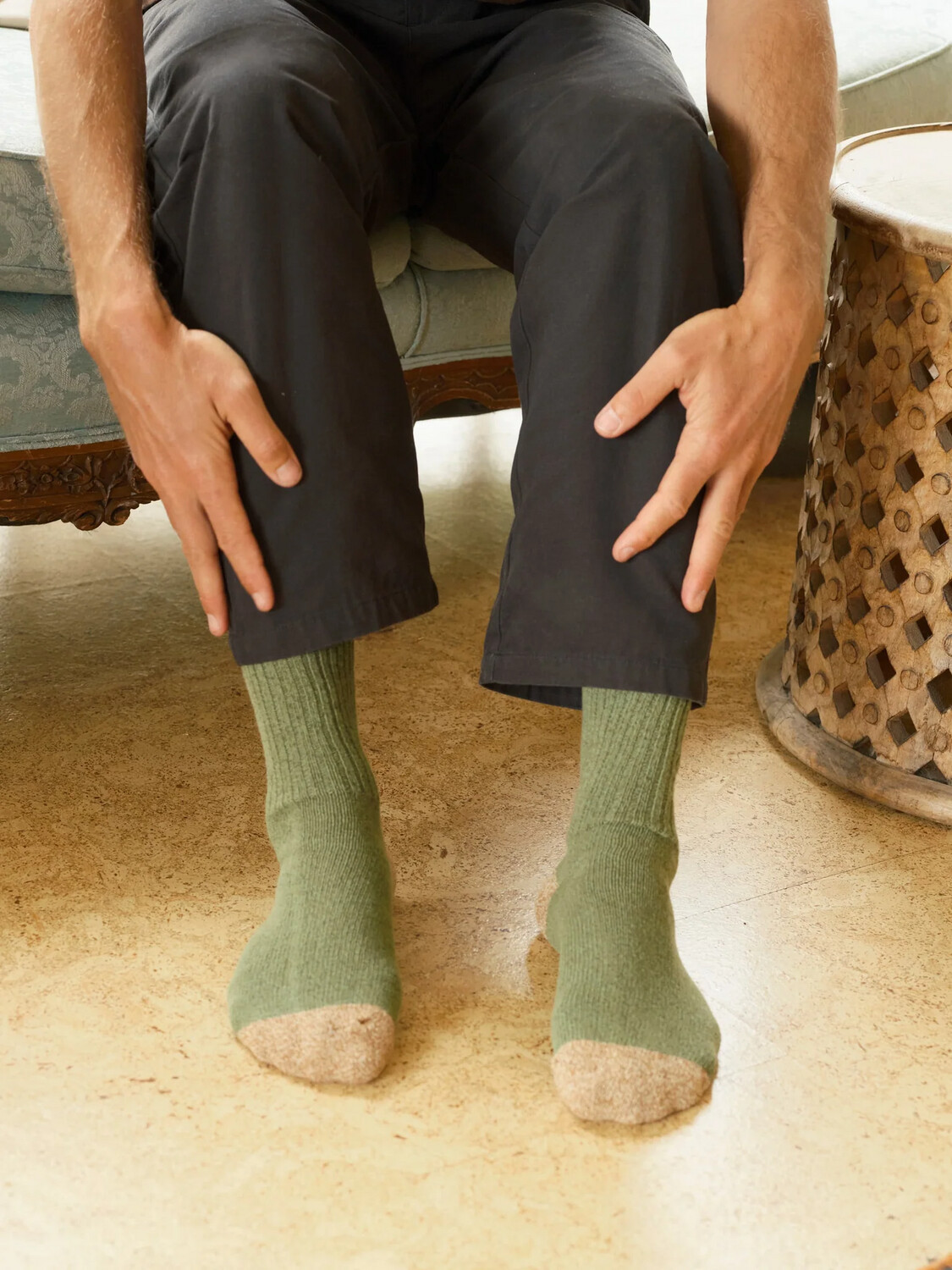 Utility Socks, Color: Moss Green