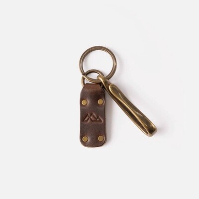 K2 Keychain, Color: Nut Brown