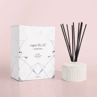 Volcano White Opal Gilded Reed Diffuser