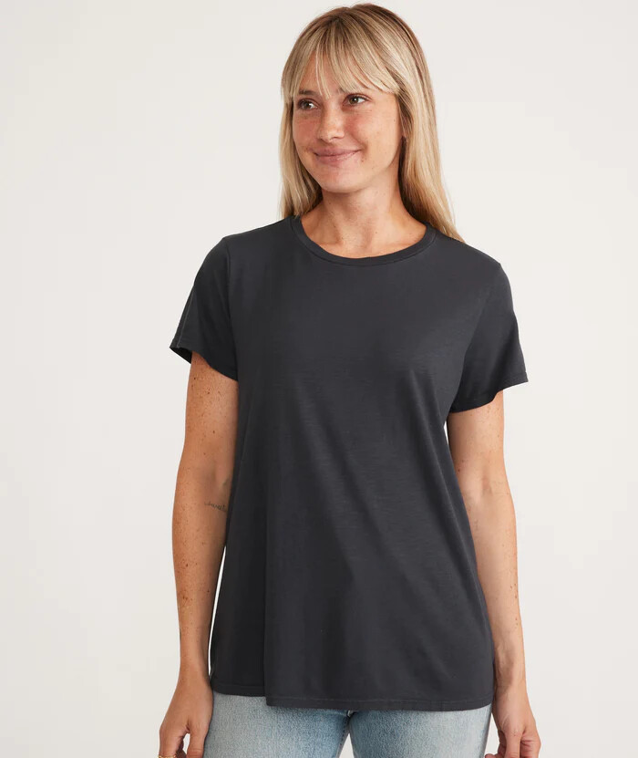 Swing Crew Tee, Color: Black, Size: XS