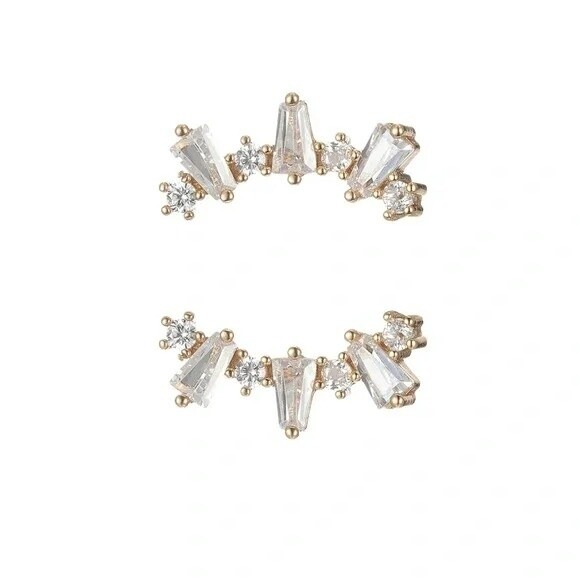 Kava Ear Climber Earrings
