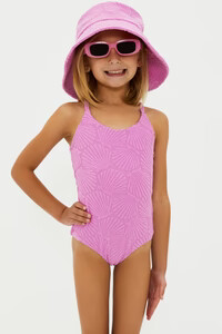 Little Julia One Piece, Color: Shell Pink, Size: 2T