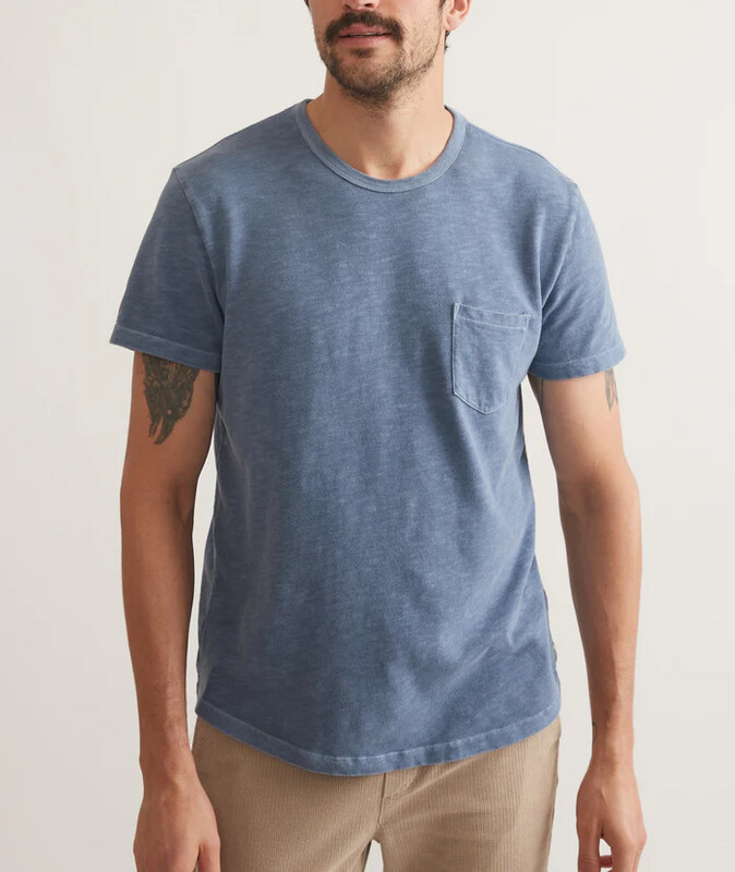 Short Sleeve Heavy Slub Pocket Tee