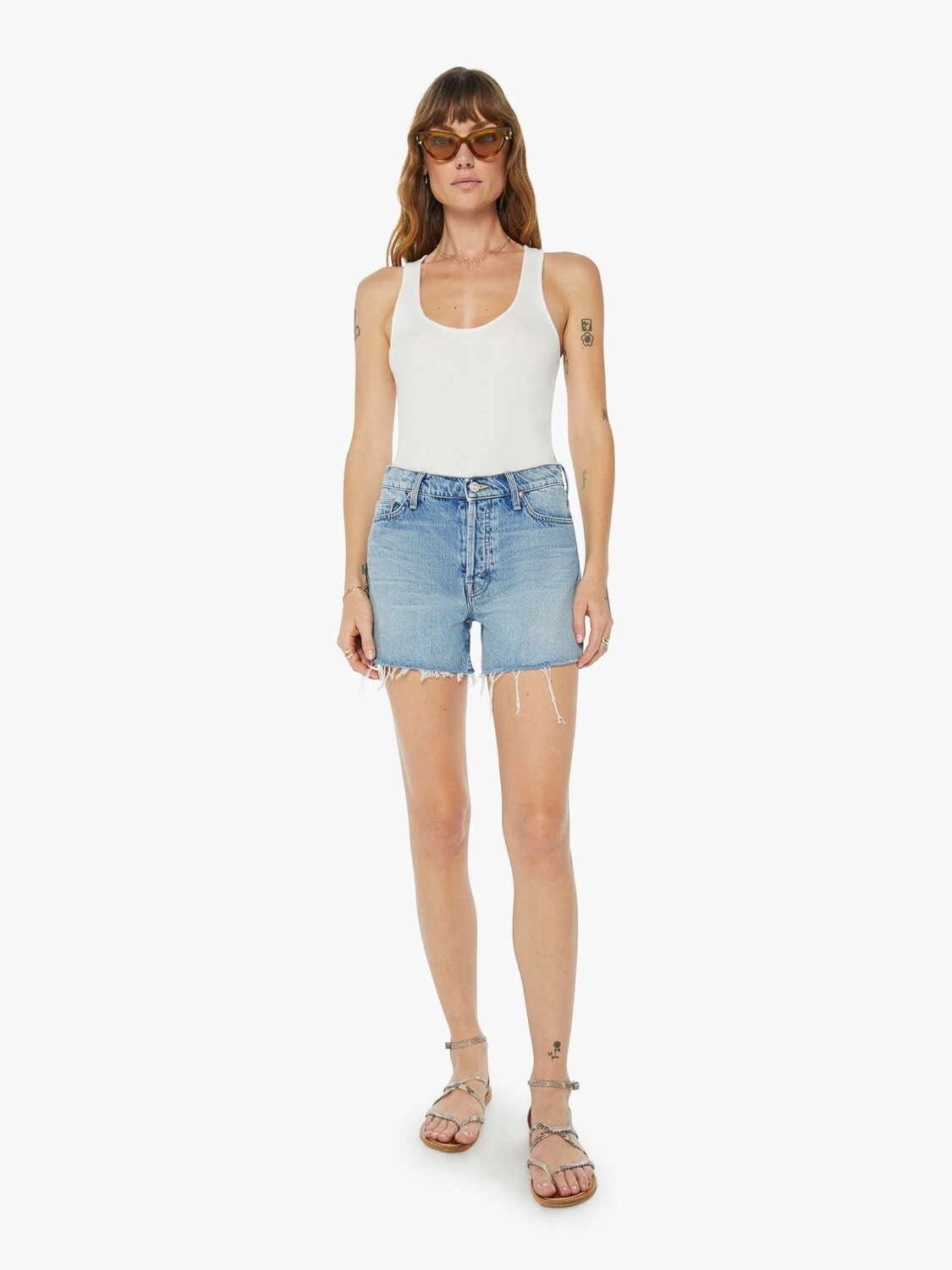 The Skipper Short And Long Fray, Color: Leap At The Chance, Size: 25