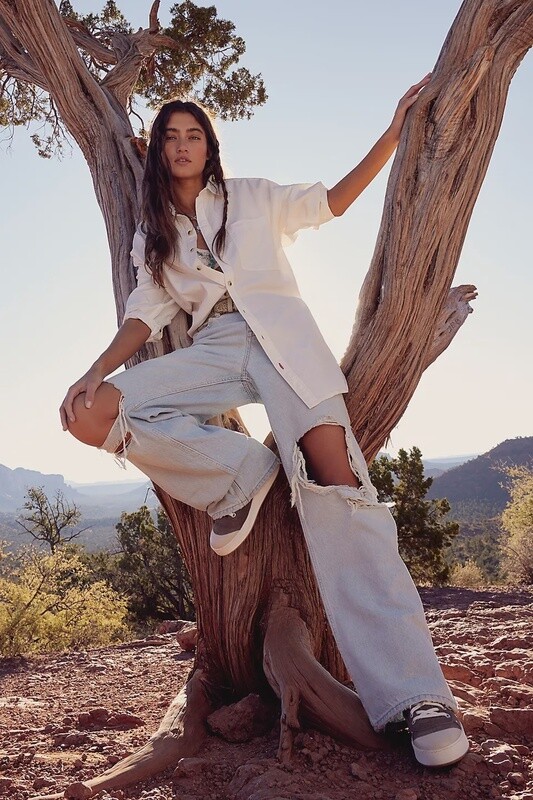 We The Free Tinsley Baggy High-Rise Jeans