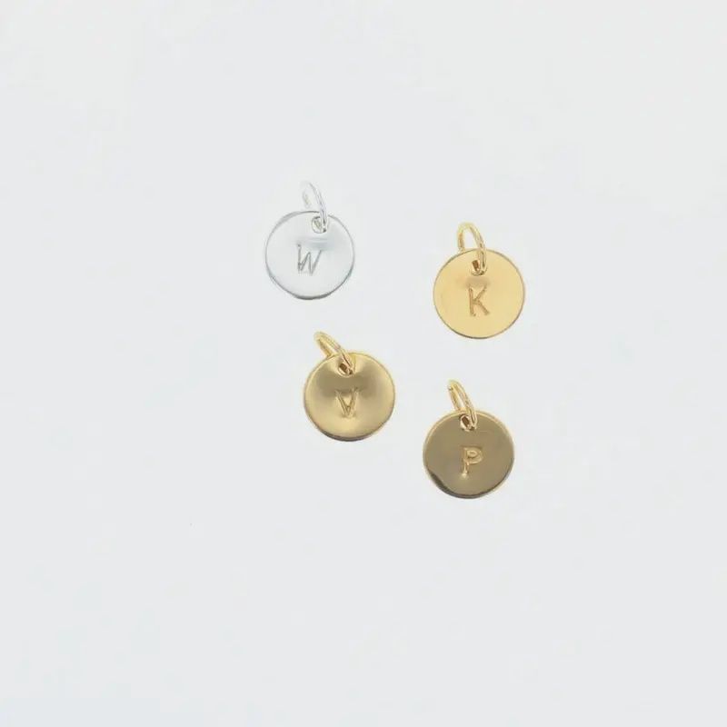 Trinket Letter Tag Charm