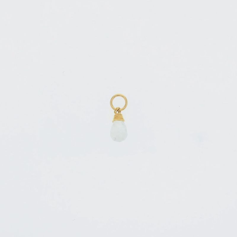 Natural Birthstone Charm