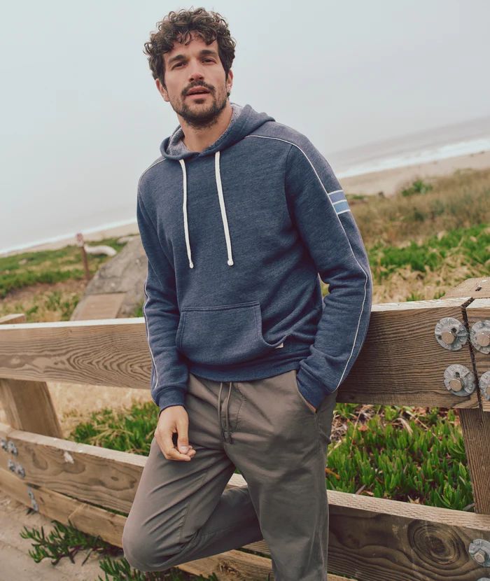 Joshua Varsity Hoodie, Color: Navy, Size: M