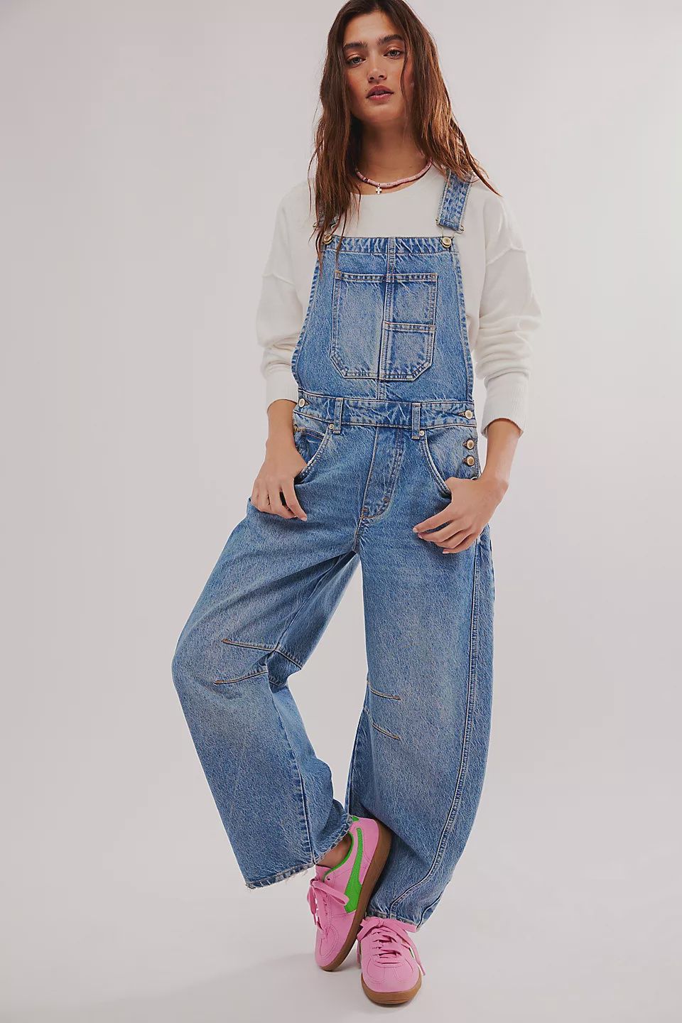 Good Luck Barrel Overall, Color: Ultra Light Beam, Size: XS