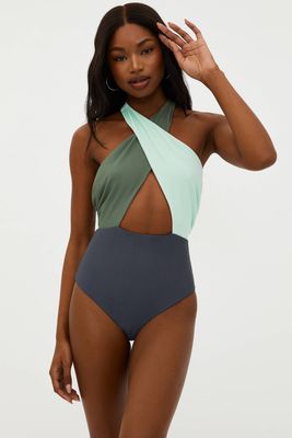 Jessica One Piece Palm Paradise