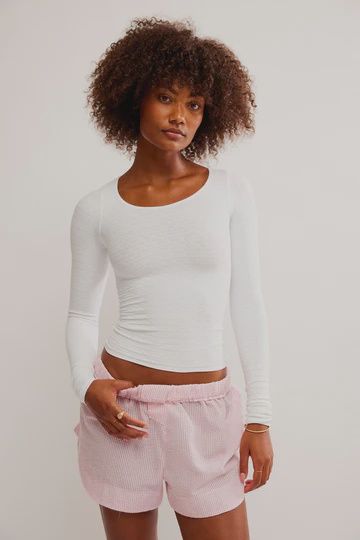 Love Letter Long Sleeve, Color: White, Size: XS/S
