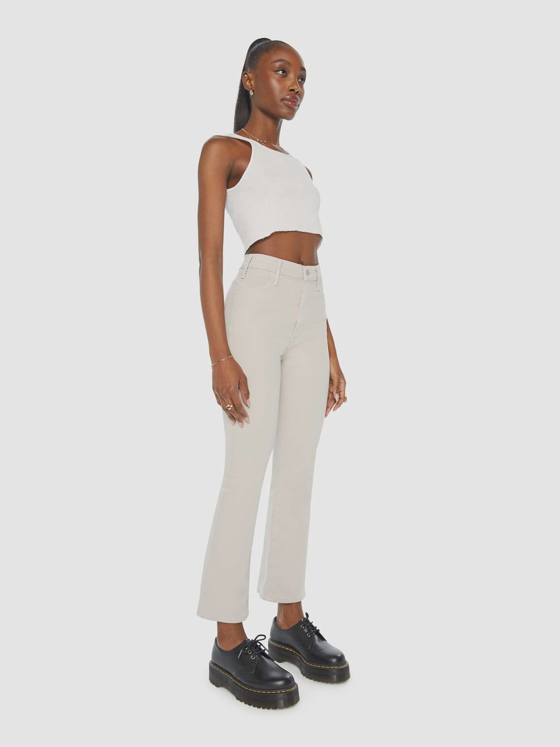 The Hustler Flood, Color: Feather Grey, Size: 25