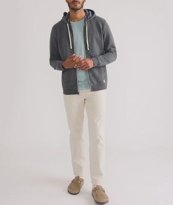 Fleece Stripe Full Zip