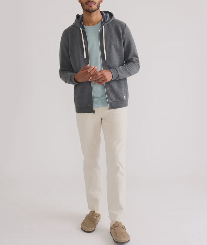 Fleece Stripe Full Zip