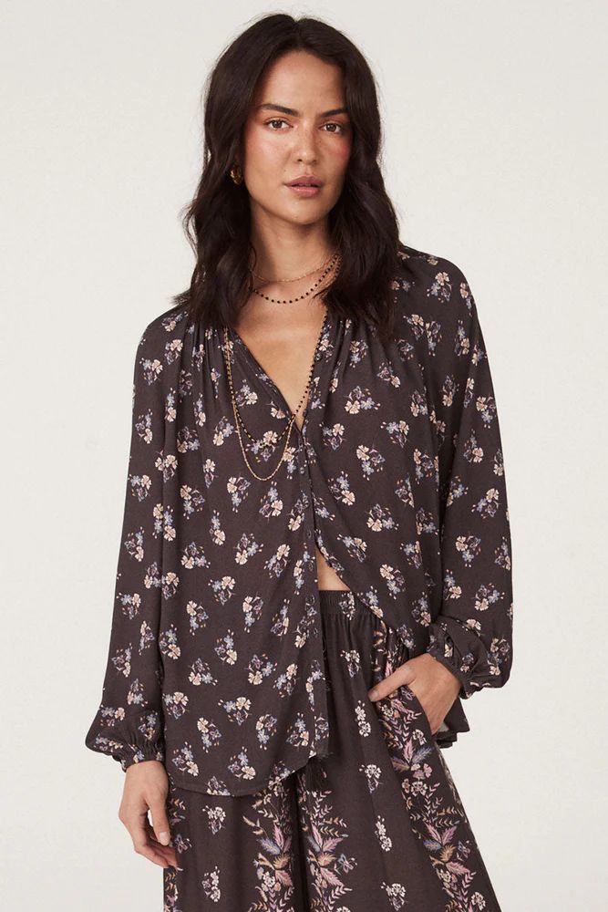 Rebel Spirit Blouse, Color: Hyacinth, Size: Xs