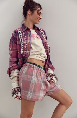 The Sunday Morning Boxer by Free People is a relaxed and comfortable pair of boxers designed for lounging or everyday wear. 