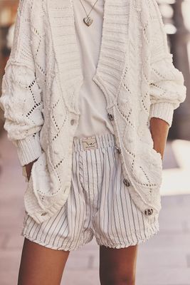 The Day to Day Boxer by Free People is a comfortable and casual pair of boxer underwear designed for everyday wear. Made from soft, breathable fabric, these boxers typically feature a relaxed, loose fit that provides ultimate comfort without sacrificing style. 