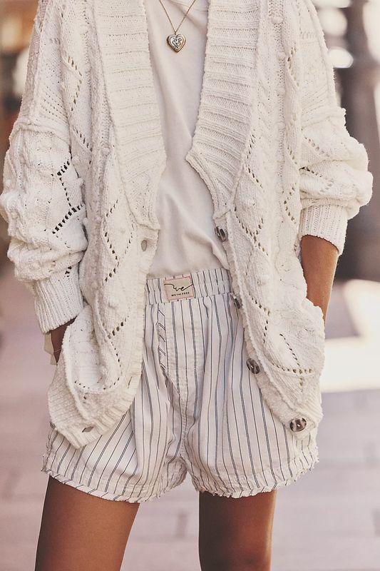 The Day to Day Boxer by Free People is a comfortable and casual pair of boxer underwear designed for everyday wear. Made from soft, breathable fabric, these boxers typically feature a relaxed, loose fit that provides ultimate comfort without sacrificing style. 