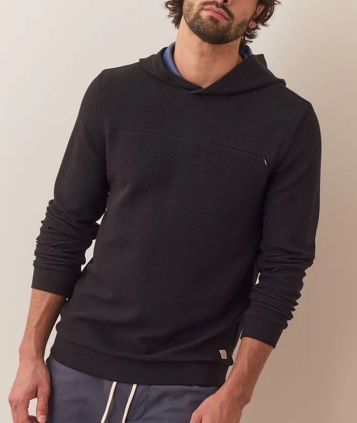 Sport Waffle 2.0 Hoodie, Color: Moonless Night, Size: M