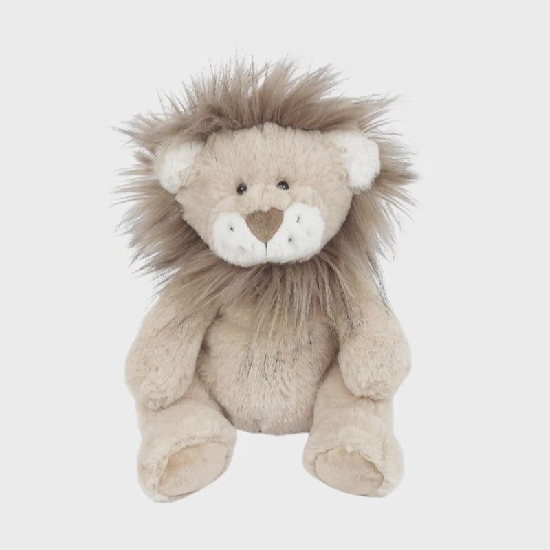 The Zuri Floppy Lion from Mon Ami is a soft, cuddly plush designed to resemble a friendly lion. With its floppy, relaxed body and adorable features, including a fluffy mane and a gentle expression, it has a comforting and playful design. The plush is made from high-quality, soft materials, making it perfect for hugging and snuggling. The Zuri Floppy Lion is ideal as a companion for children or as a whimsical addition to a plush collection, offering both comfort and charm with its endearing, lion-inspired design.