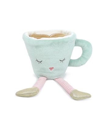 The La La Latte Plush is a soft, cozy stuffed animal or plush toy that features a cute, latte-inspired design. It&#39;s made from high-quality, plush materials, ensuring a huggable, comforting feel. 