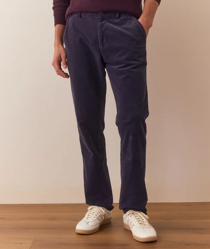 Saturday Moleskin Chino Pant, Color: Navy, Size: S