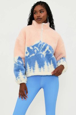 Leona Sherpa Pullover, Color: Alps Sherpa, Size: S