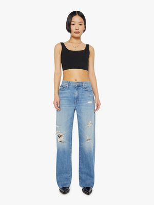 Mother&#39;s The Lil&#39; Dodger Sneak are a pair of denim jeans known for their stylish, vintage-inspired look and modern fit. These jeans typically feature a high-rise waist, and a slim through-the-hip cut, creating a flattering silhouette. 