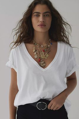 We The Free Nina V Neck Tee