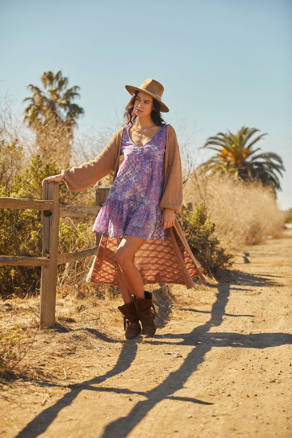 Nathalie Printed Dress, Color: Purple Lurex, Size: O/S