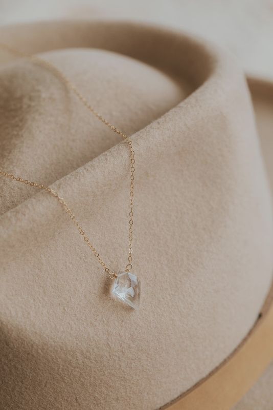 Crystal Dagger Necklace