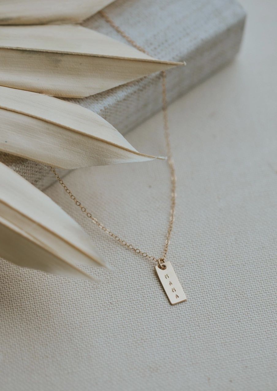 14k Gold Fill Mama Necklace