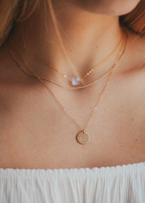 Moonstone Cushion Necklace