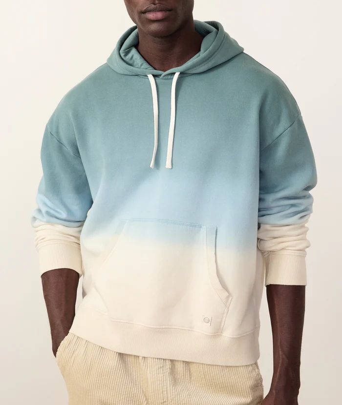 Cloud 9 Fleece Hoodie, Color: Cool Ombré, Size: M