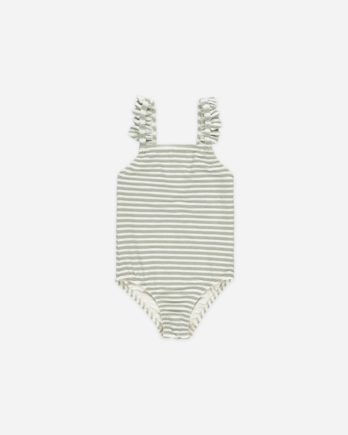 Positano One Piece, Color: Sage Stripe, Size: 6-12M