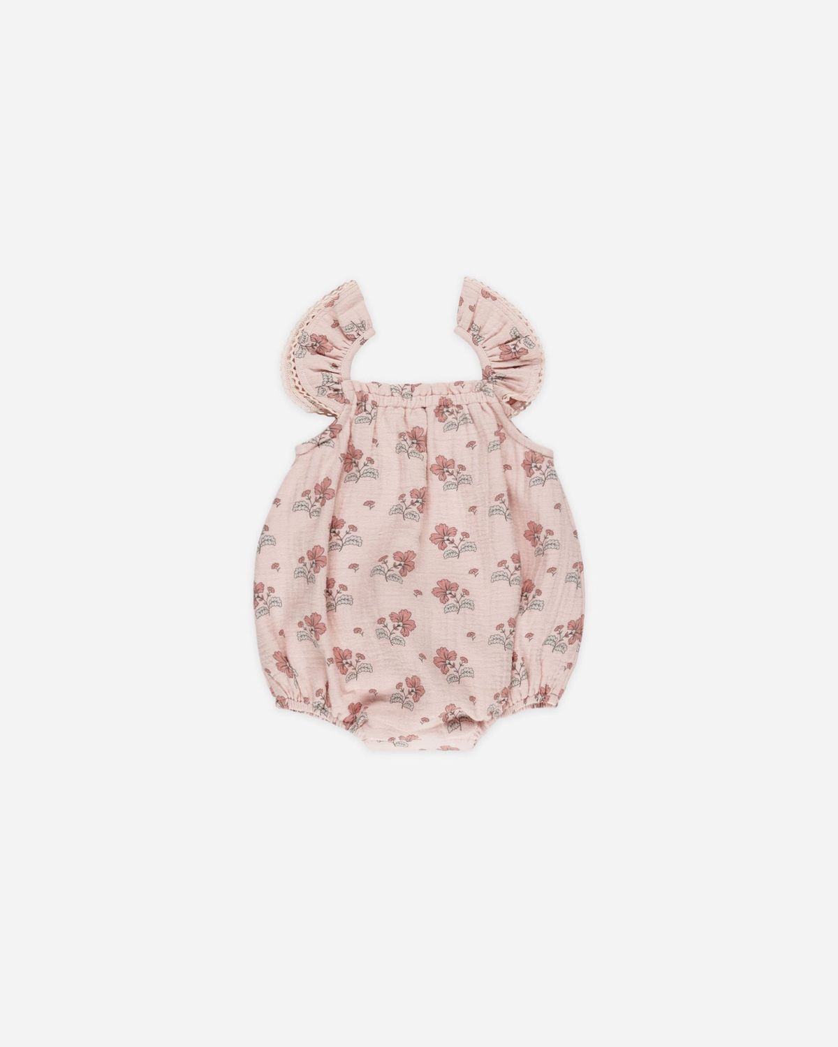 Bonnie Romper, Color: Vintage Floral, Size: 0-3M