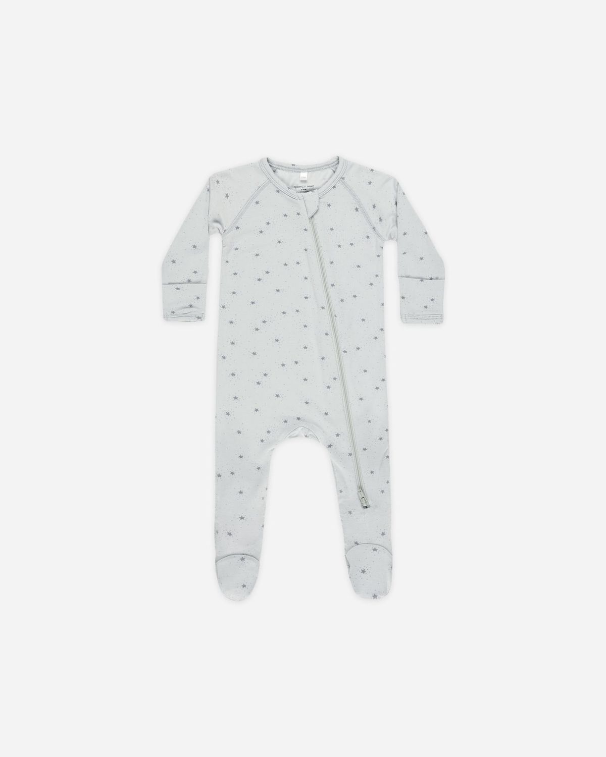 Bamboo Zip Footie, Color: Twinkle, Size: NB