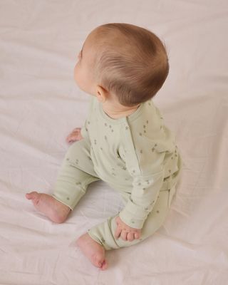 Drawstring Pant - Mint Stars, Color: Stars, Size: 0-3M